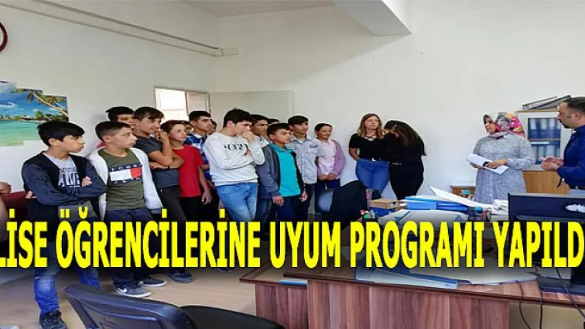 Lise Öğrencilerine Uyum Programı