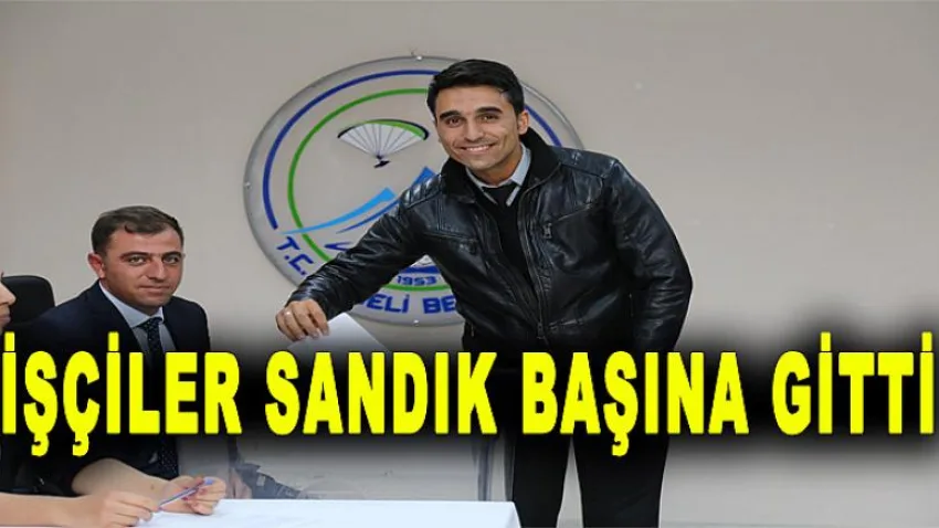 İşçiler Sandık Başına Gitti