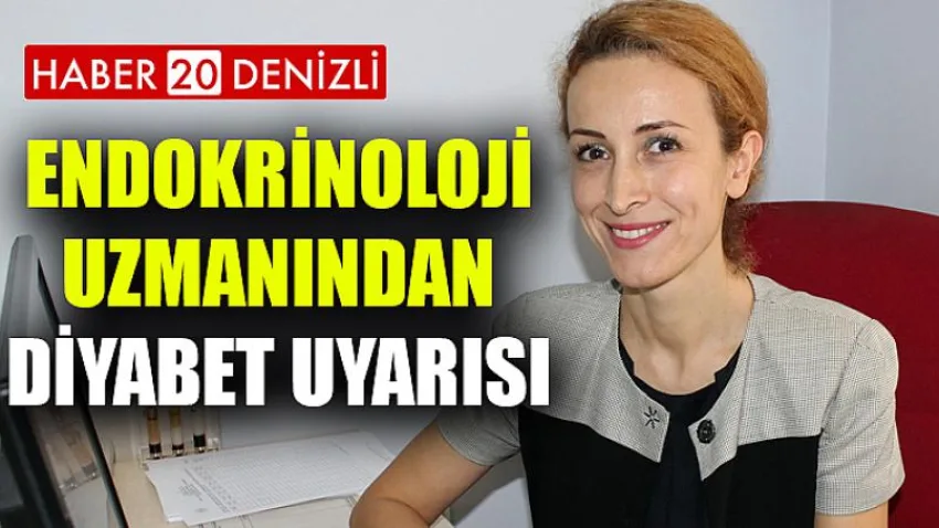 Endokrinoloji Uzmanından Diyabet Uyarısı