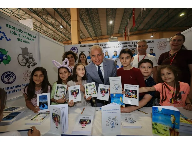 Denizli’de kitap fuarına rekor katılım