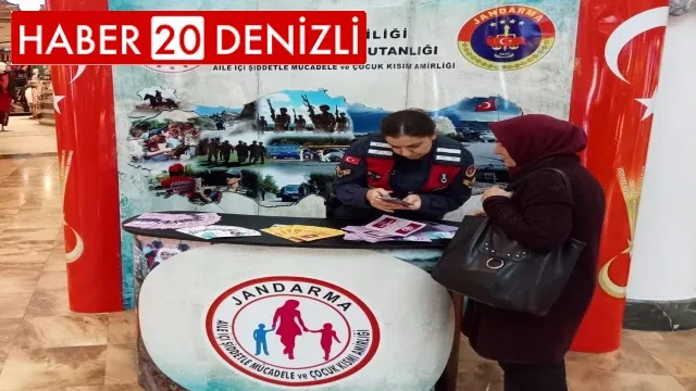 Jandarma kadına yönelik şiddetle mücadelede farkındalık oluşturdu