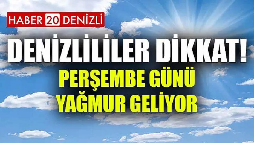 Denizlililer Dikkat!