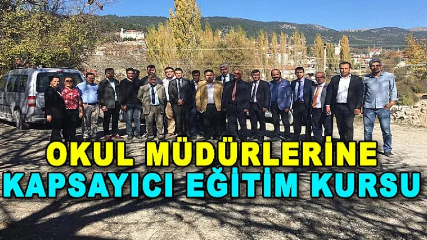 Okul Müdürlerine Kapsayıcı Eğitim Kursu