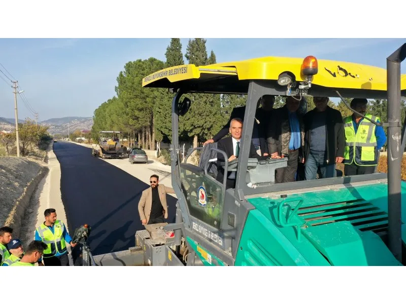 Buldanlıların yıllardır çözülemeyen yol çilesi Büyükşehir ile bitiyor