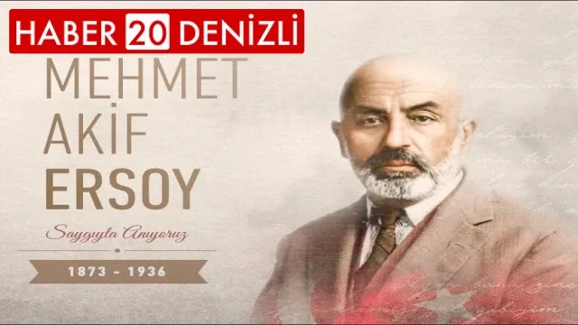 Çardak Belediye Başkanı Hüsnü Yılmaz İstiklal Marşı'mızın büyük şairi MehmetAkifErsoy'un vefatının 87. yıl dönümü mesajı