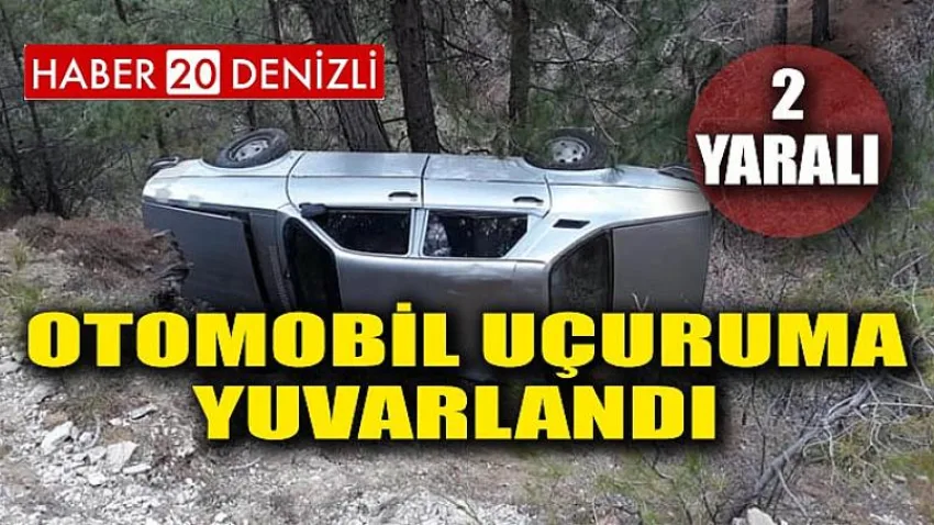 Otomobil Uçuruma Yuvarlandı