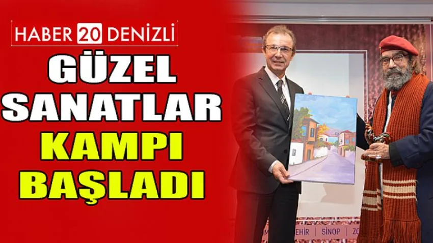Güzel Sanatlar Kampı Başladı