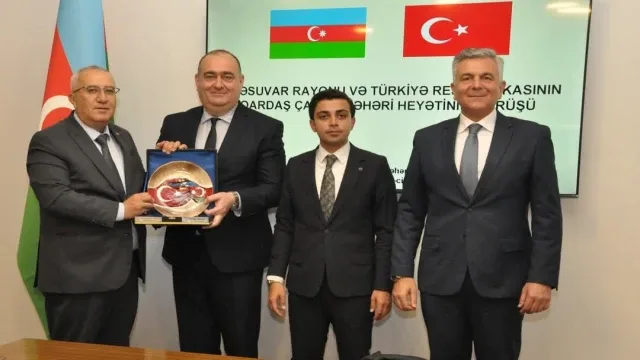 Çameli heyeti kardeş ülke Azerbaycan’da temaslarda bulundu