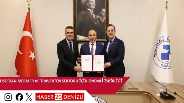 DSO’dan mermer ve traverten sektörü için önemli işbirliği