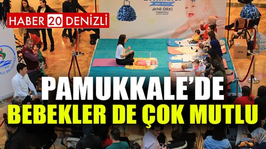 Pamukkale’de Bebekler de Çok Mutlu