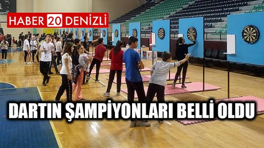 Dartın Şampiyonları Belli Oldu
