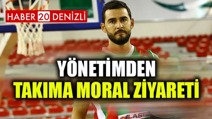 Yönetimden Takıma Moral Ziyareti