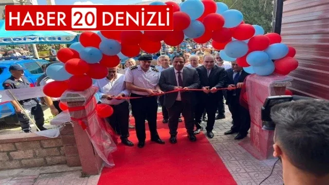 Jandarmanın yeni asayiş noktası açıldı