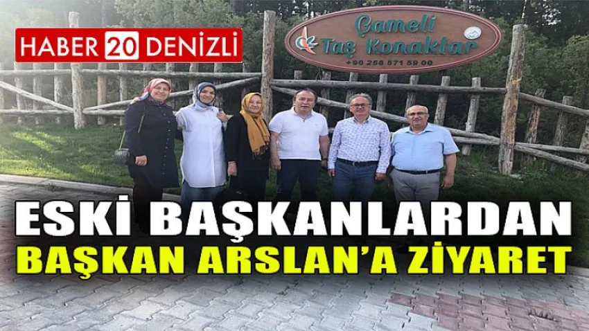 Eski Başkanlardan Başkan Arslan’a Ziyaret
