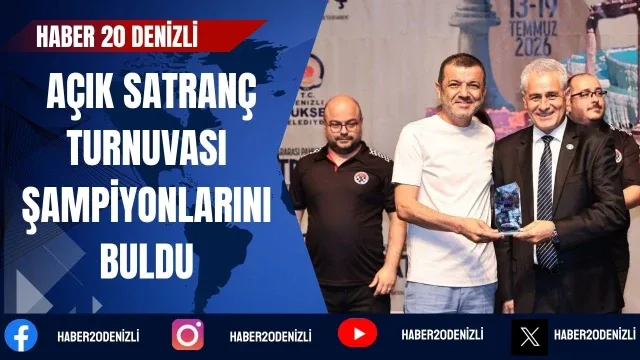 2. Uluslararası Pamukkale Açık Satranç Turnuvası şampiyonlarını buldu