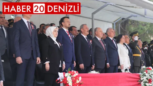 Denizli’de 29 Ekim Cumhuriyet Bayramı coşkusu