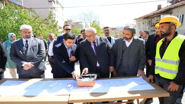 Çameli'de yöresel ekmek fırınının temeli törenle atıldı