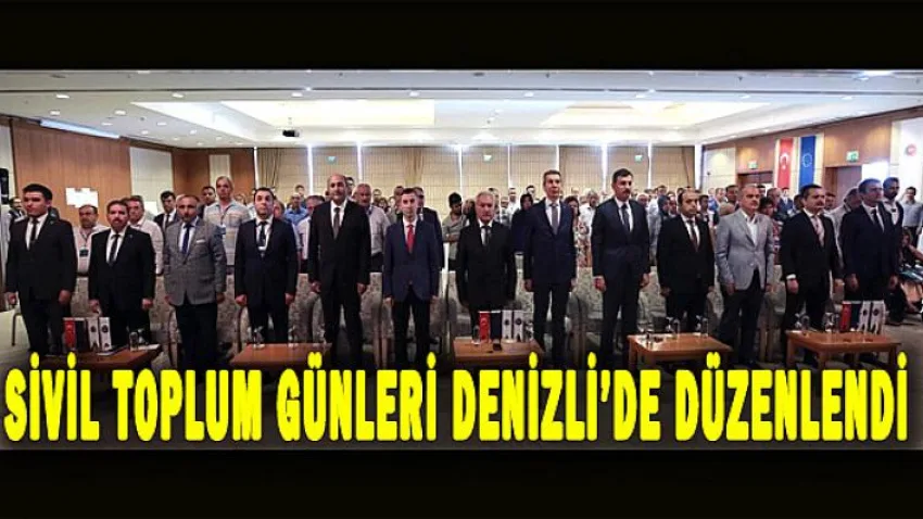Sivil Toplum Günleri Denizli'de Düzenlendi