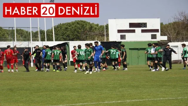 Hakeme hakaretle başlayan gerilimin ardından yeşil saha ringe döndü