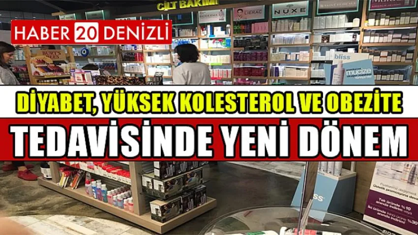Diyabet, yüksek kolesterol ve obezite tedavisinde yeni dönem