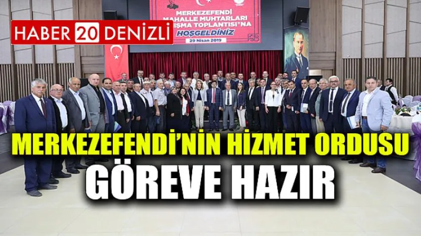 Merkezefendi’nin Hizmet Ordusu Göreve Hazır