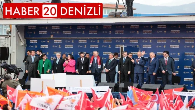 Cumhurbaşkanı Erdoğan: “20 yılda Denizli’ye 70 milyarlık yatırım yaptık"