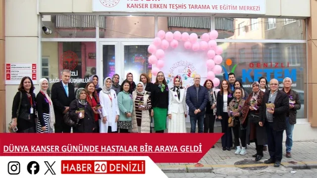 Dünya Kanser Gününde hastalar bir araya geldi