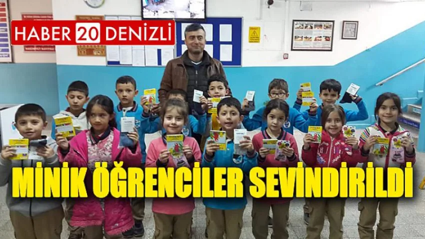 Minik Öğrenciler Sevindirildi