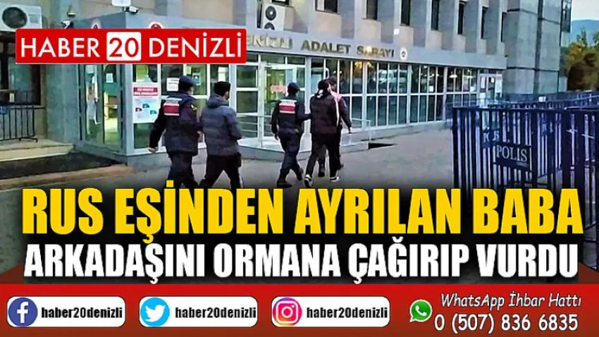 Rus eşinden çocuklarını kaçıran baba, yakalanmasından sorumlu tuttuğu arkadaşını 6 yerinden vurdu