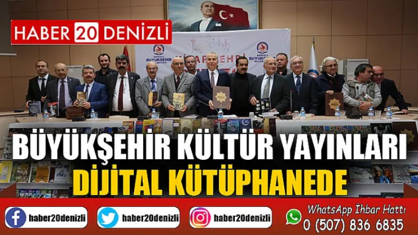 Büyükşehir kültür yayınları dijital kütüphanede