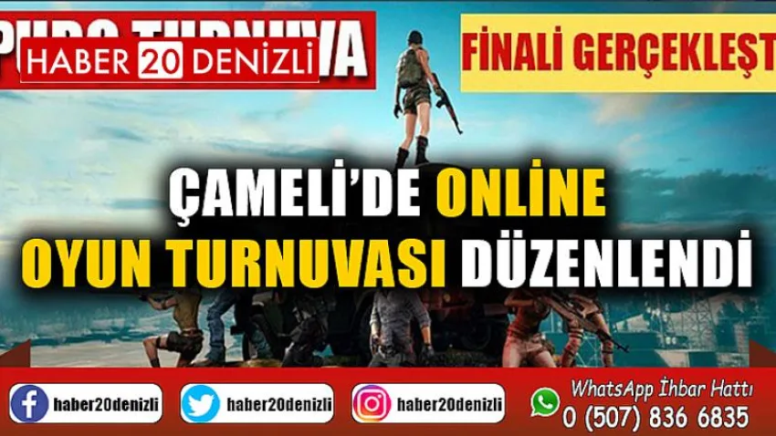 Çameli’de online oyun turnuvası düzenlendi