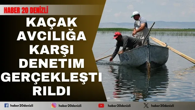 kaçak avcılığa karşı denetim gerçekleştirildi