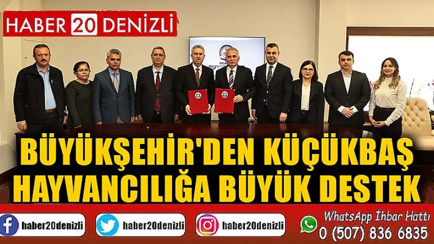 Büyükşehir'den küçükbaş hayvancılığa büyük destek