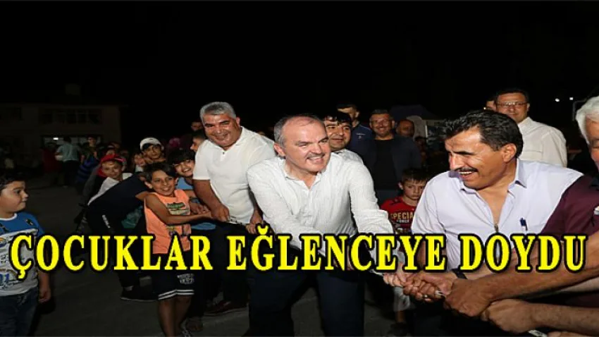 Çocuklar Eğlenceye Doydu
