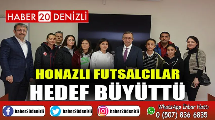 Honazlı Futsalcılar Hedef Büyüttü