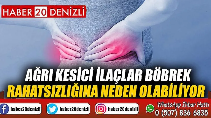 Ağrı kesici ilaçlar böbrek rahatsızlığına neden olabiliyor