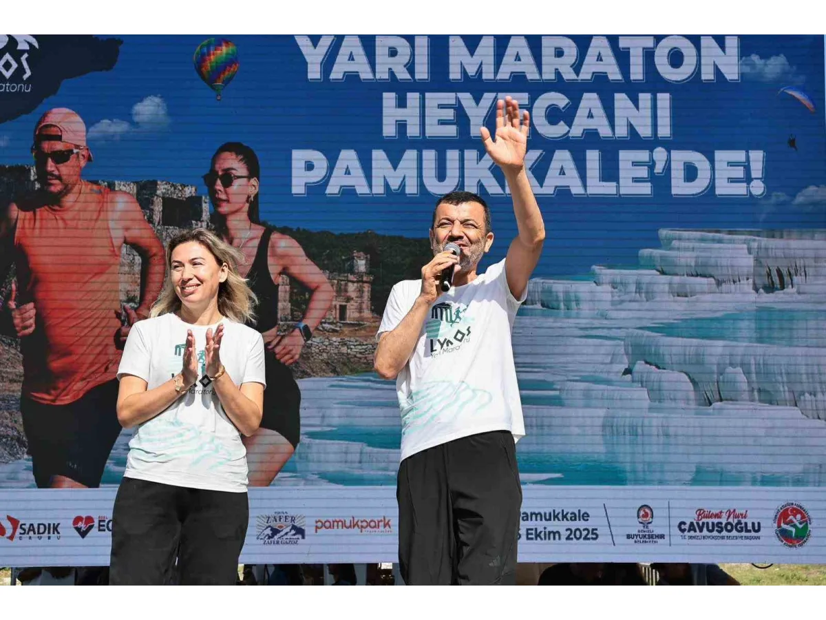 Denizli, Lykos Yarı Maratonu heyecanına hazır