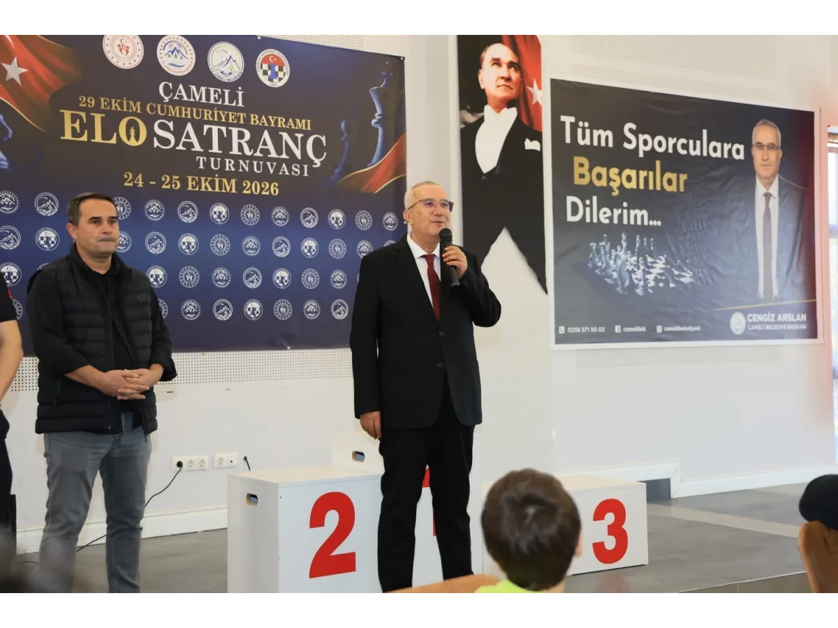 Çameli’de 29 Ekim Cumhuriyet Bayramı ELO Satranç Turnuvası başladı