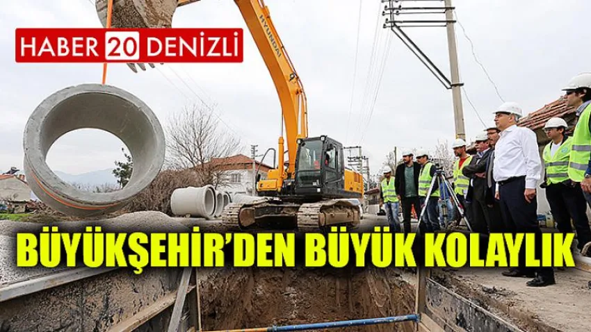 Büyükşehir’den büyük kolaylık