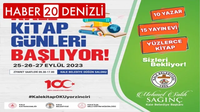 Kale Kitap Günleri Başlıyor