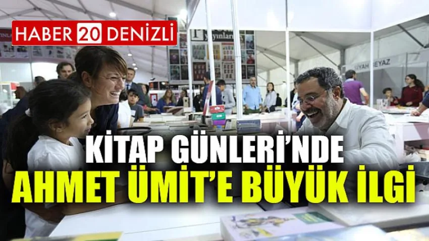 Kitap Günleri’nde Ahmet Ümit’e Büyük İlgi