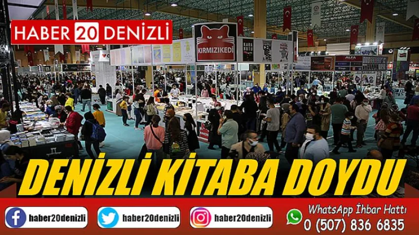 Denizli kitaba doydu
