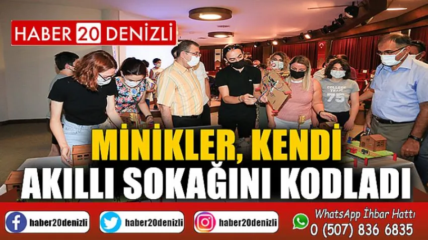 Minikler, Kendi Akıllı Sokağını Kodladı