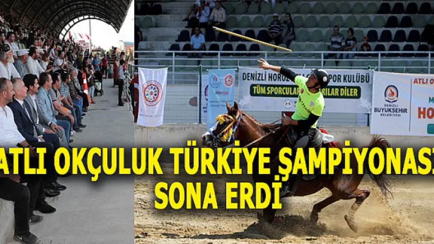 Atlı Okçuluk Türkiye Şampiyonası Sona Erdi