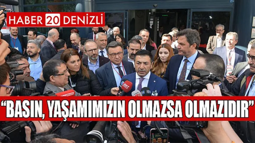 Başkan Erdoğan: “Basın, Yaşamımızın Olmazsa Olmazıdır”