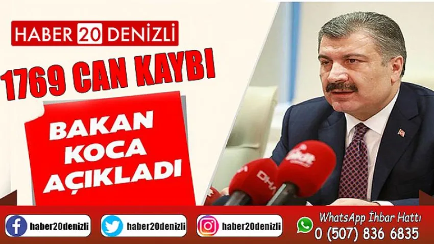 Toplam can kaybı 1769’a ulaştı!