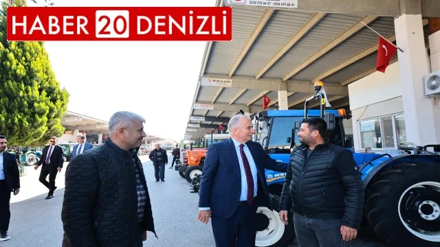 Başkan Zolan, Türkiye’nin ilk traktör galericileri sitesinde esnafla buluştu