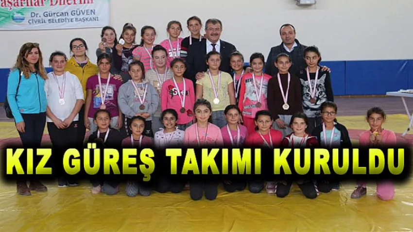 Çivril’de Kız Güreş Takımı Kuruldu