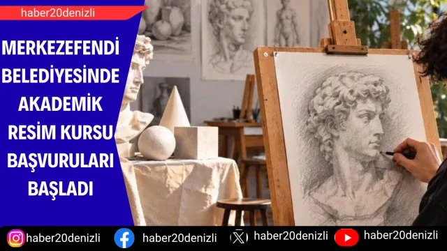 Merkezefendi Belediyesinde Akademik Resim Kursu başvuruları başladı