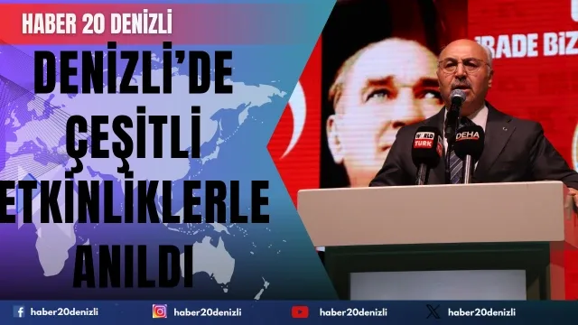15 Temmuz şehitleri Denizli’de çeşitli etkinliklerle anıldı
